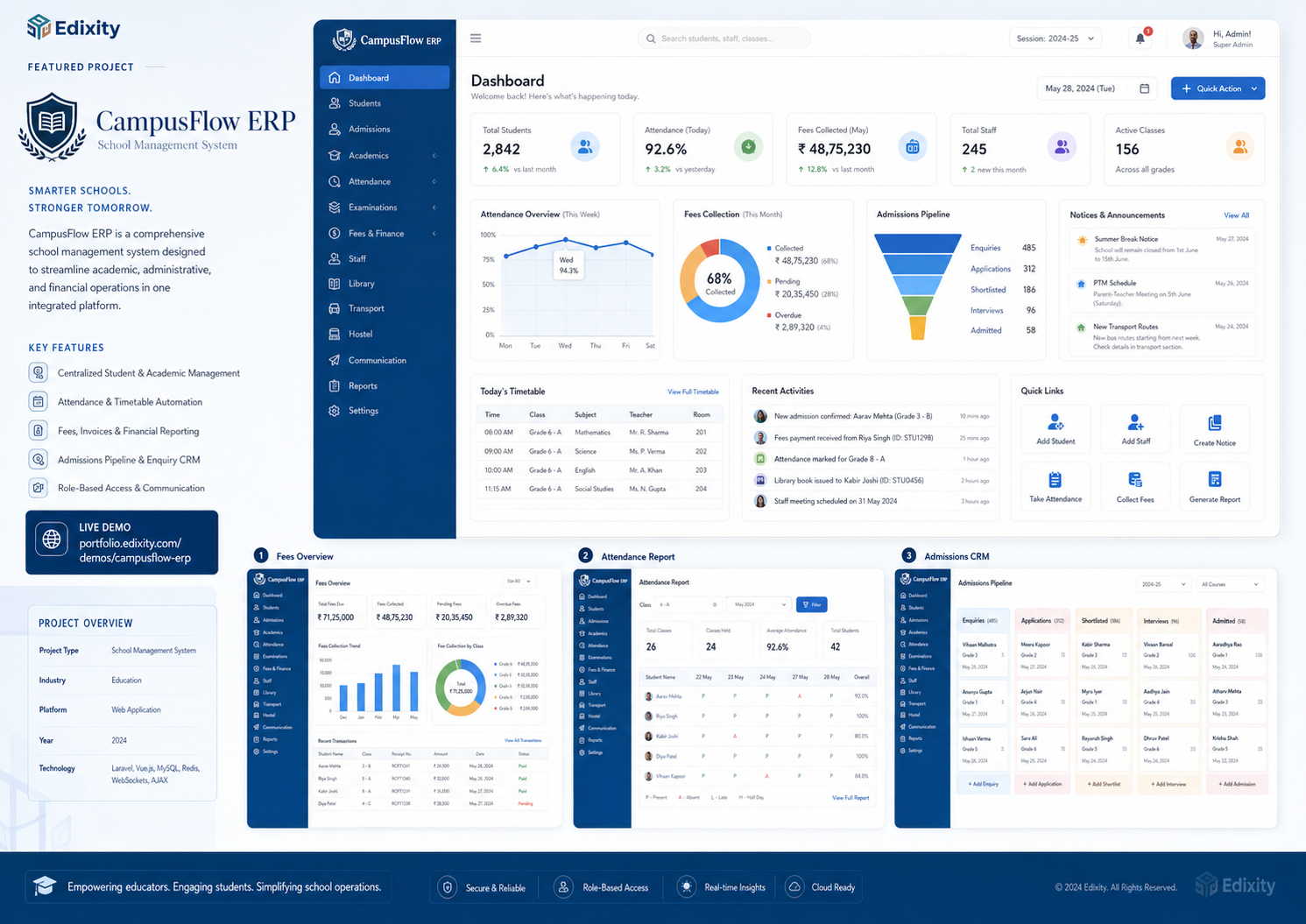 CampusFlow ERP